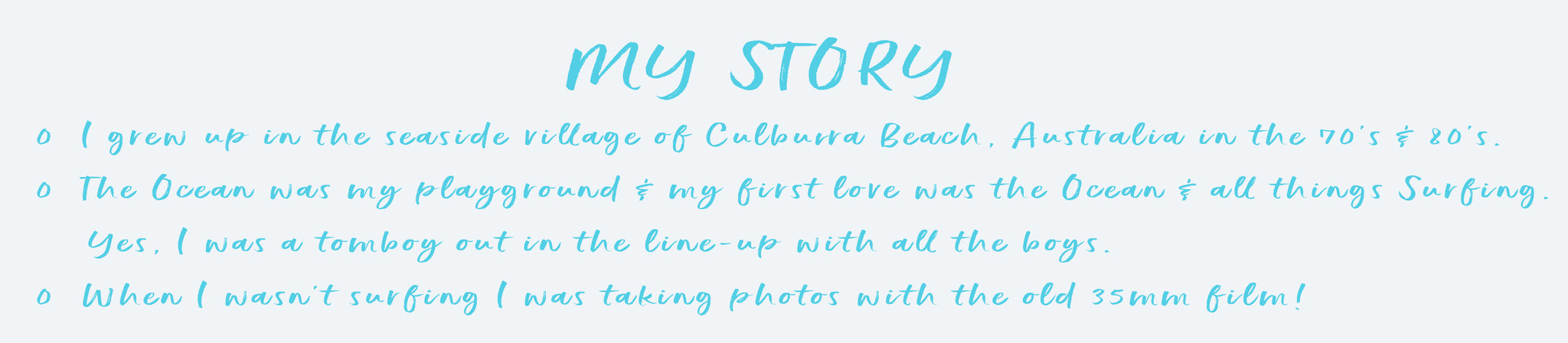 My Story for About Us Page SeaHouse Imagery