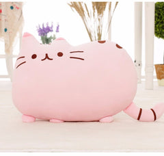 Cat Cotton Pillow With Zipper