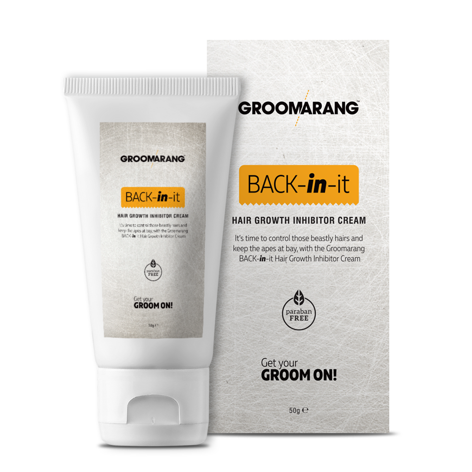 Groomarang 'Back in it' Hair Growth Inhibitor Cream - Permanent Body a