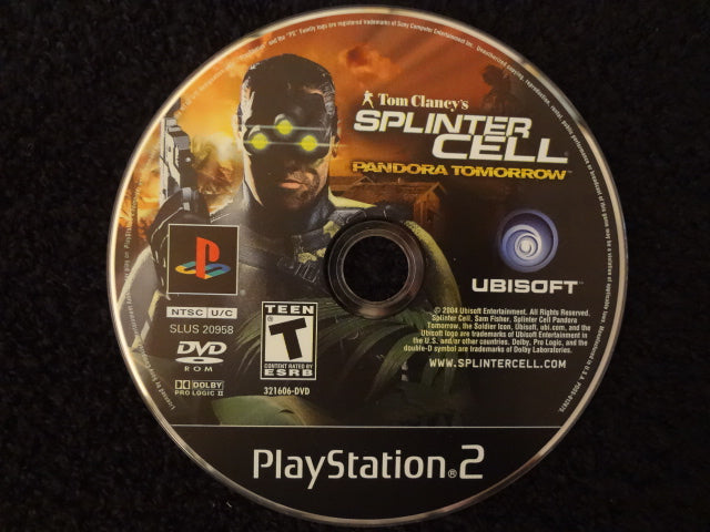 playstation 2 splinter cell