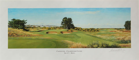 Lithograph 13th Hole - Carnoustie
