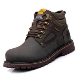 lace up rubber work boots