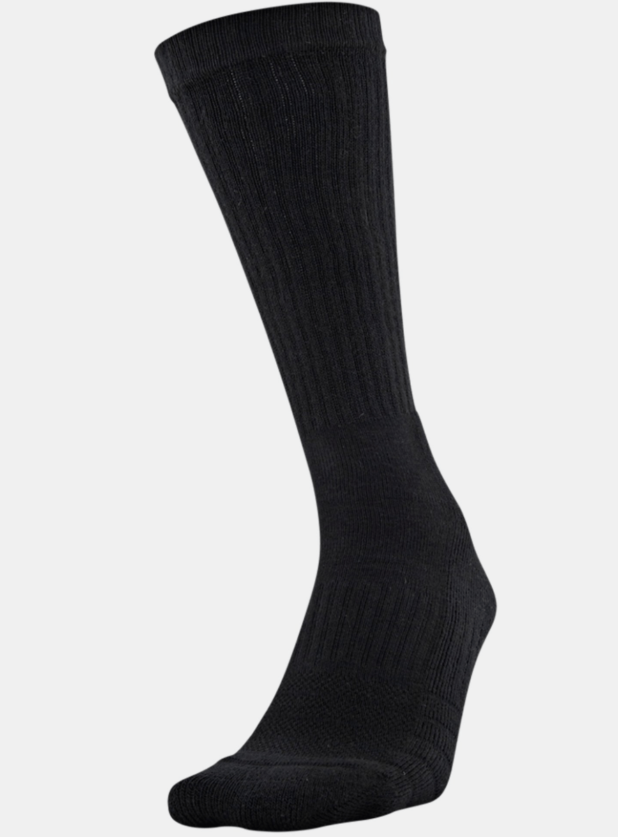 men's under armour 6-pack training cotton performance crew socks