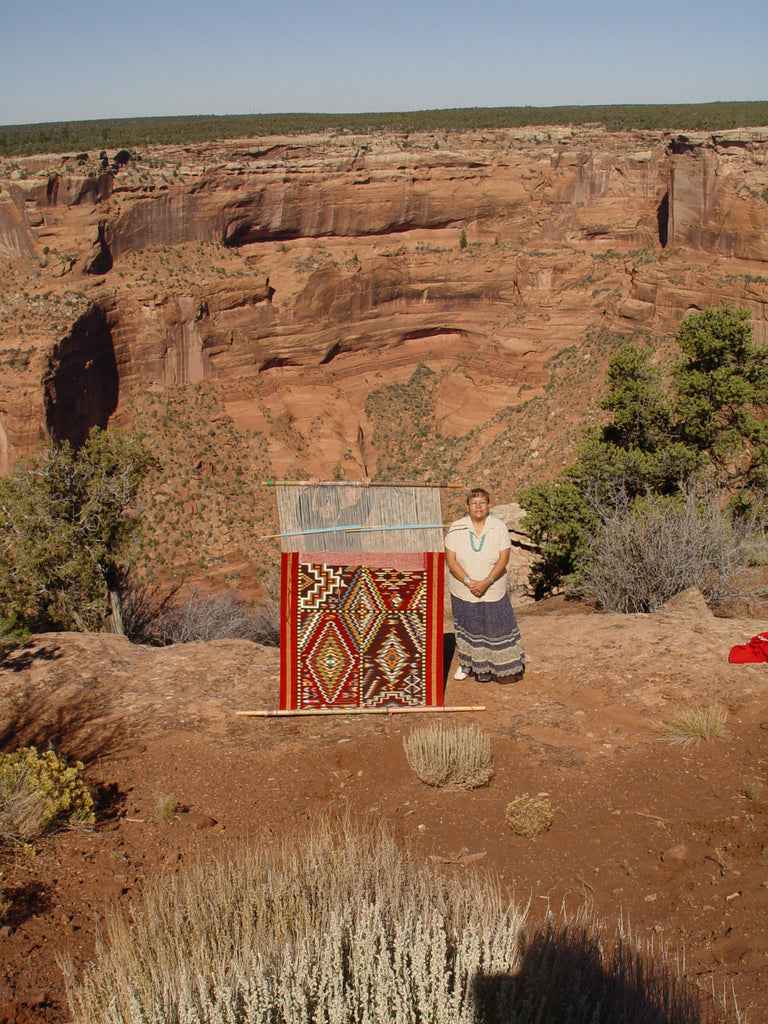navajo weaving, churro wool rugs