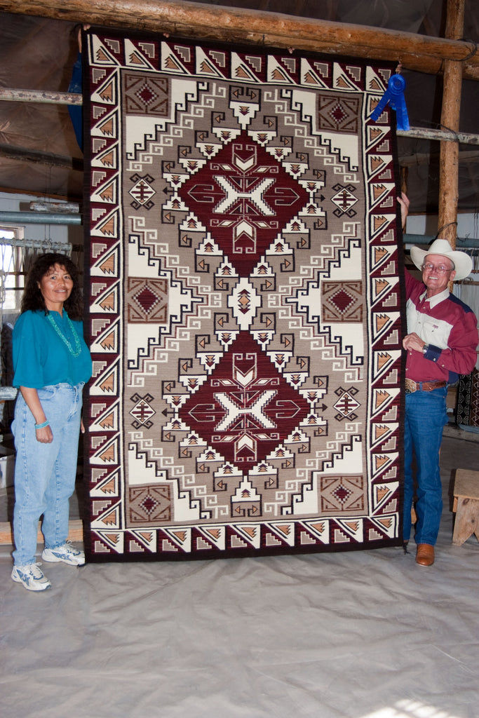 navajo weaving, churro wool rugs