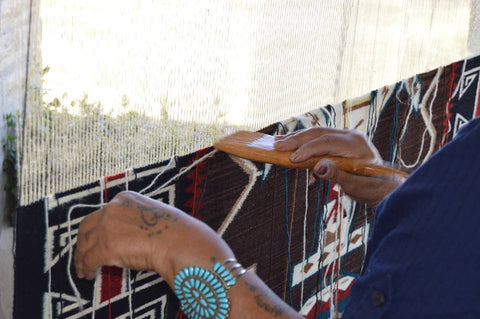 Navajo Textiles can take from a few months to a couple of years to complete