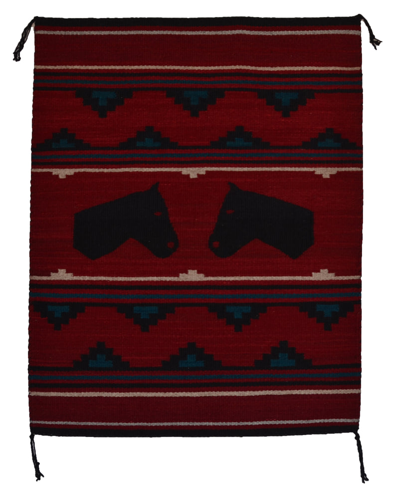 Pictorial Navajo Weaving Gh Churro 1692 25 5 X 32 Nizhoni Ranch Gallery