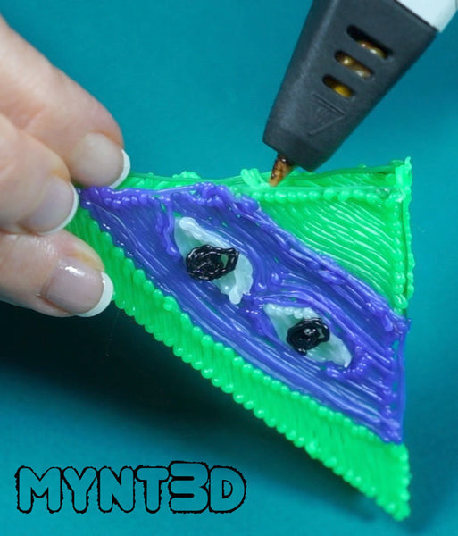 How to make animal and superhero bookmarks with the MYNT3D printing pen | Download the free template instantly and start creating fun kids projects  for back to school