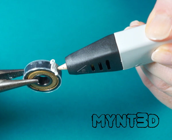 DIY fidget spinner made with 3D printing pen get the full project tutorial from MYNT3D