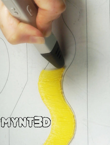 Classic marble maze project made with a 3D printing pen | Free project template, instructions and tutorial from MYNT3D