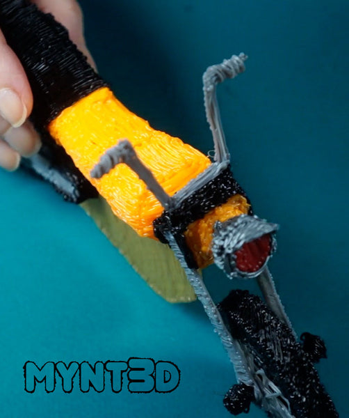 Supplies needed to make motorcycle with a 3D printing pen | visit the MYNT3D projects blog learn how!