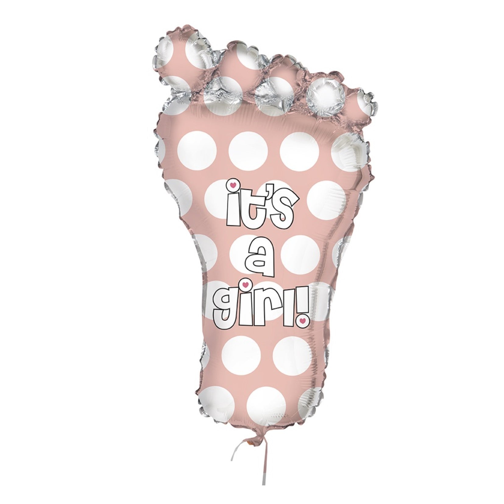 Pink Baby Shower Foil Banner Baby Girl 3.65m 12 Feet Long Gender Reveal NEW 