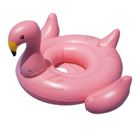 baby flamingo pool float