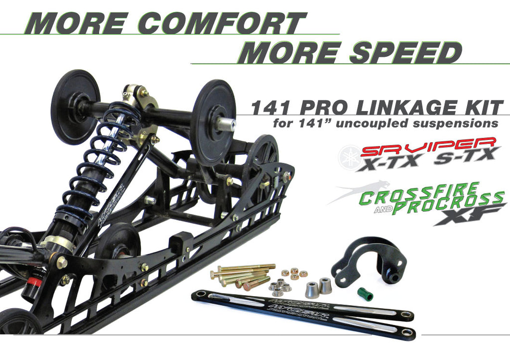 More Comfort More Speed 141 Pro Linkage Kit for 141" uncoupled suspensions