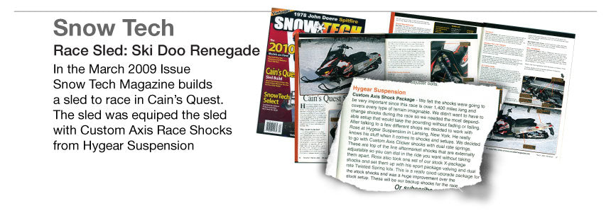 Snow Tech Ski Doo Renegade
