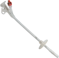 Tri-Funnel Replacement Gastrostomy Feeding Tube 16 fr Insertion Length