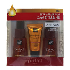 Amore Pacific Mise en scene Hair Perfect Repair Set - Oil 70mlx2+ Treatment30ml - Rich