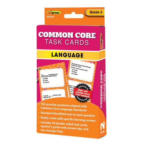 Common Core Language Task Cards, Grade 2