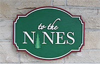 To The Nines Store Sign