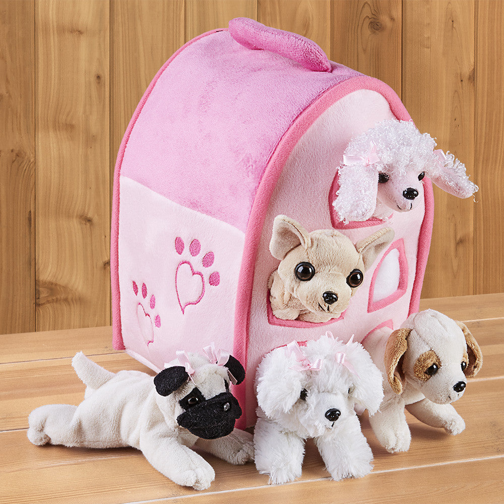 plush dog house