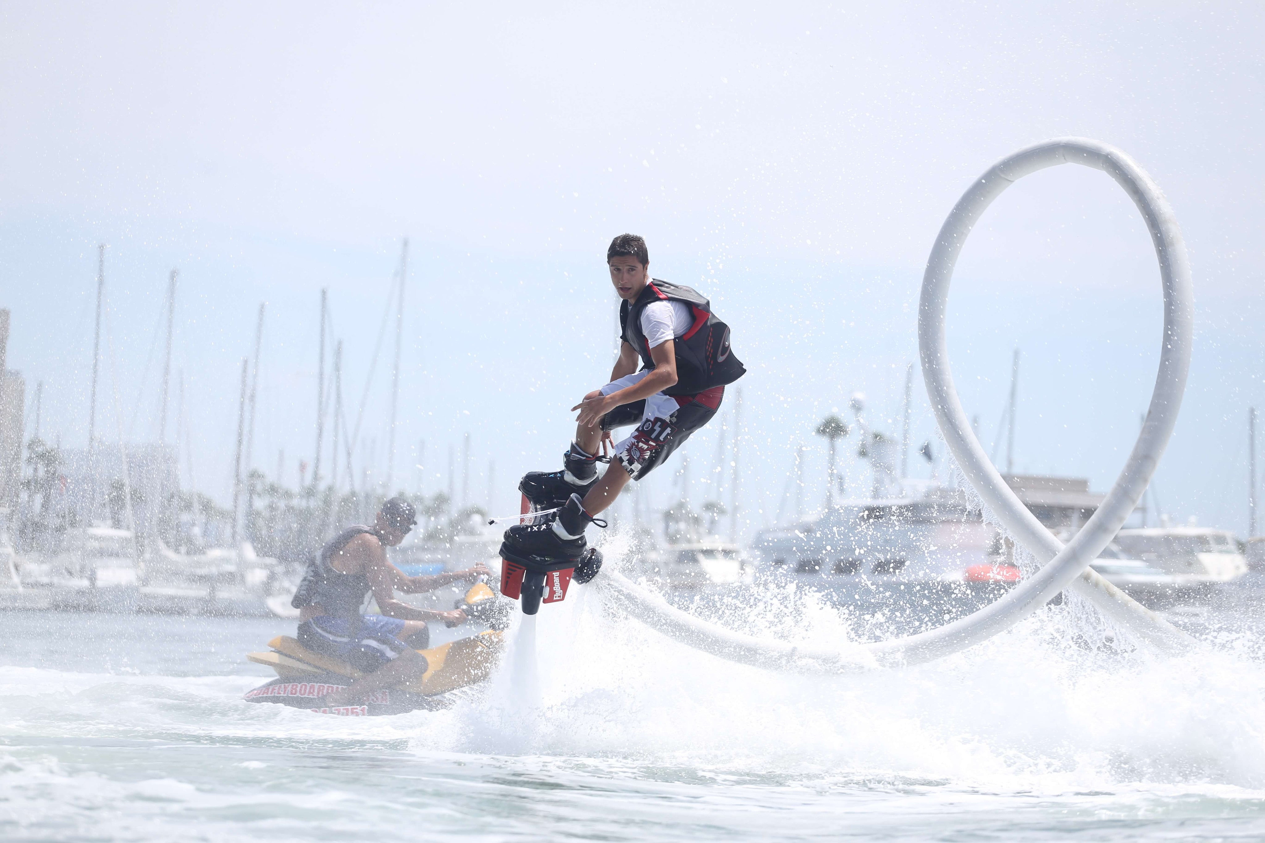 Flyboard with PWC