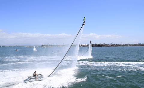 Fly with your flyboard