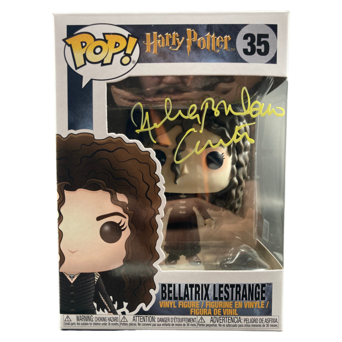 Bonham Carter Signed Harry Potter Bellatrix Lestrange – Zobie Productions