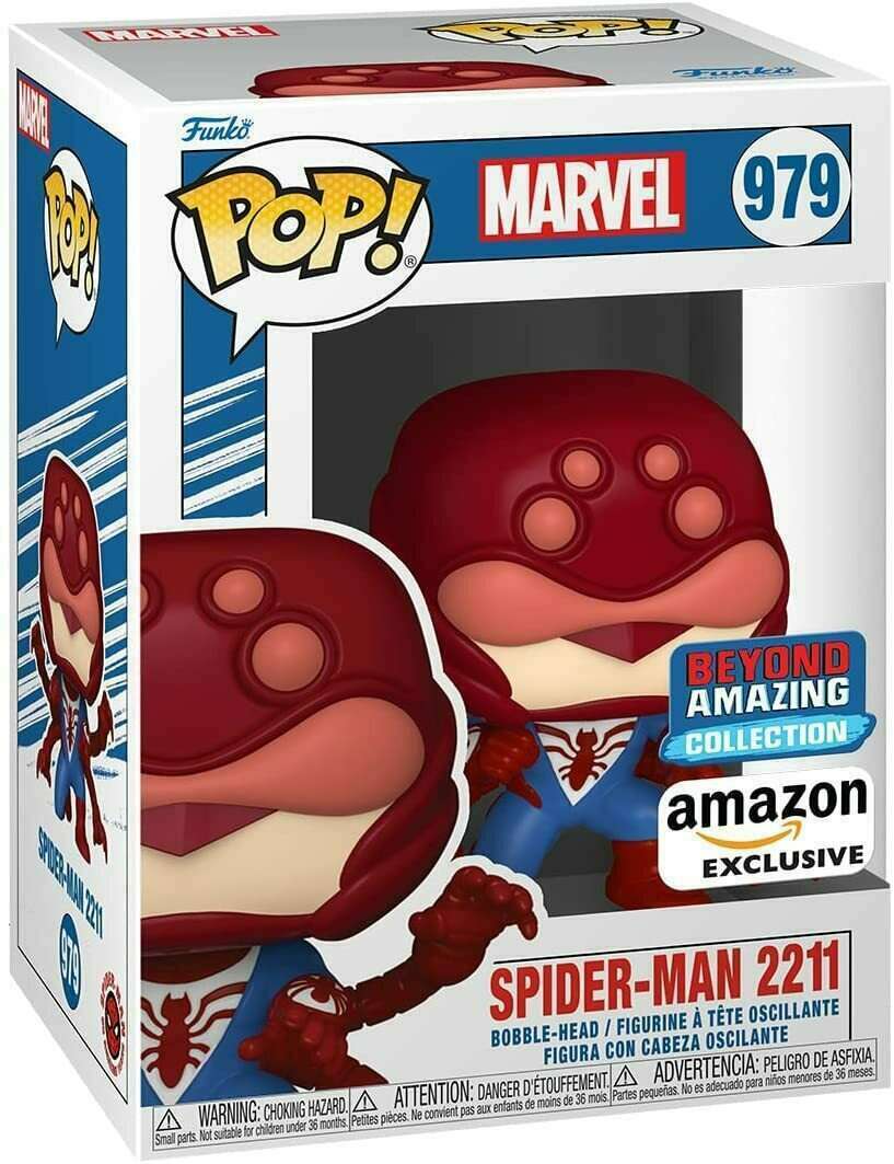 Funko POP: Marvel Spider-Man 2211 Beyond Amazing Collection Amazon  Exclusive #979