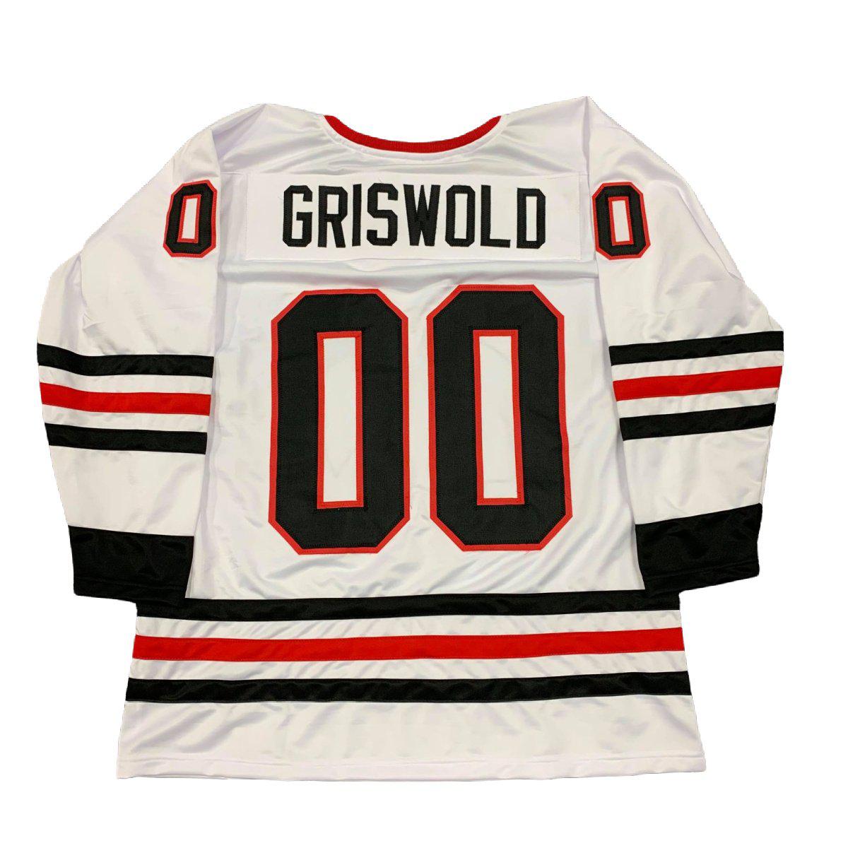 Clark Griswold Christmas Vacation Hockey Jersey Red – Jersey Junkiez