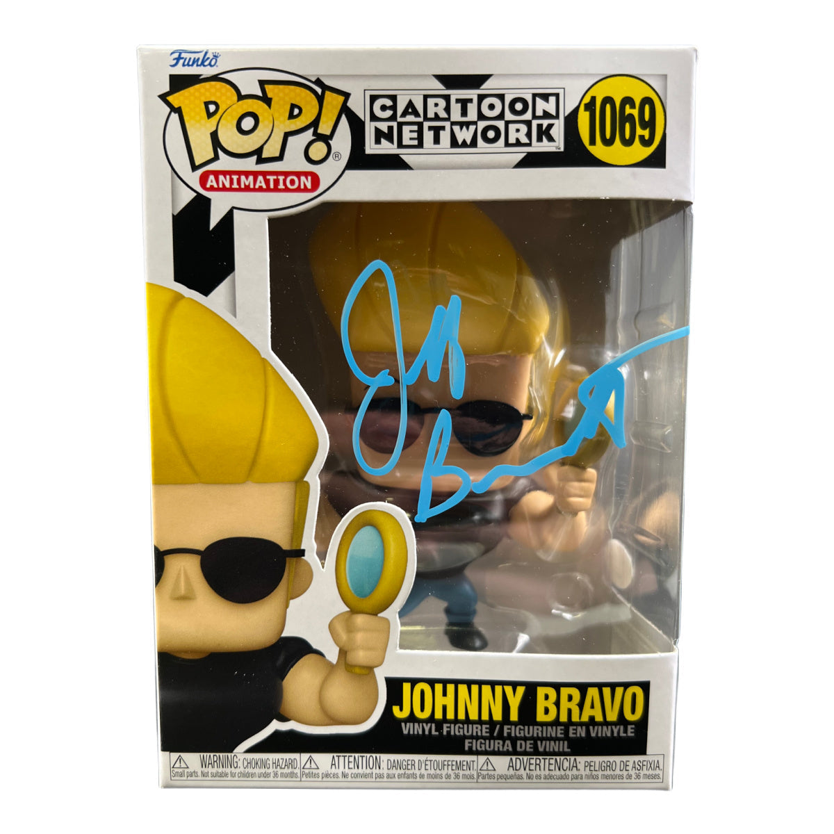 Jeff Bennett Signed Funko POP Cartoon Network Johnny Bravo Autographed –  Zobie Productions