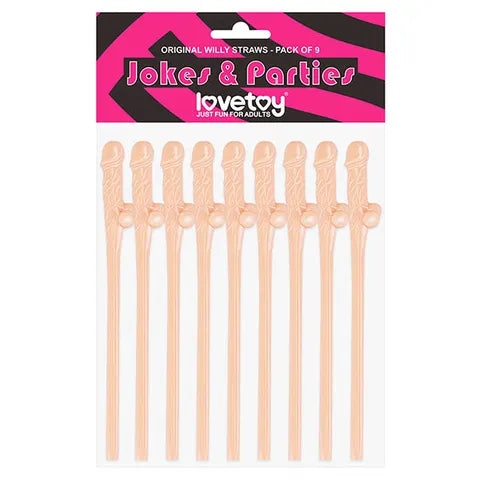 Jokes & Parties Original Willy Straws