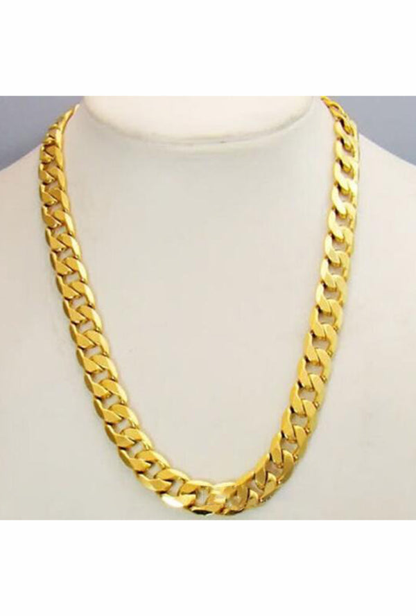 Gold Metal Chain Necklace