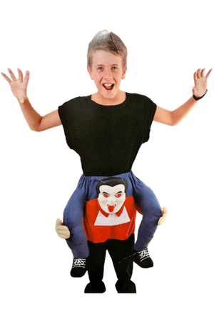 Kids Carry Me: Vampire Dracula Ride On Costume