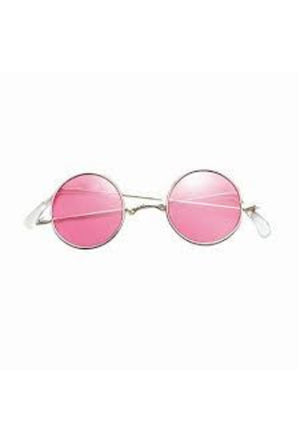 Hippy Circle Pink Glasses