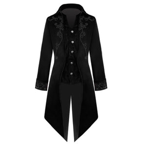 Men's Black Frock Coat