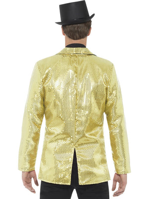 Men's Gold Sequin Jacket