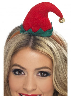 Mini Elf Hat on Headband