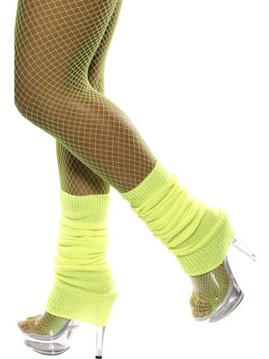 80's Neon Yellow Leg warmers