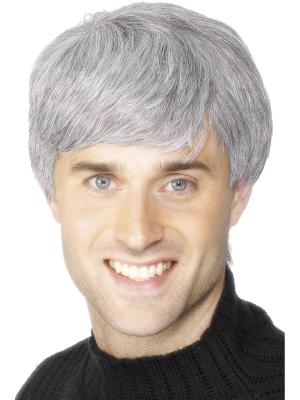 Short Grey Guy Wig