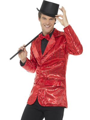 Men's Sequin Red Jacket