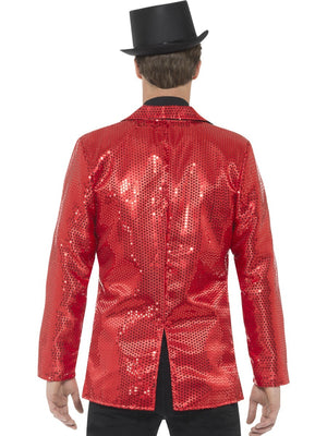 Men's Sequin Red Jacket