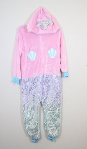 Kids Shimmer Mermaid Onesie