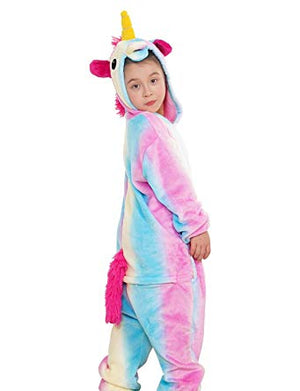 Kid's Rainbow Unicorn Onesie