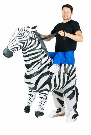 Inflatable Zebra Costume