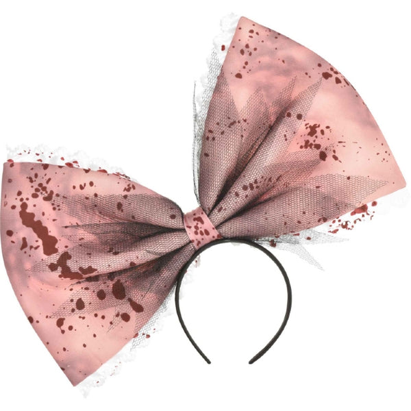 Creepy Doll Bow Headband