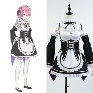 Re:Zero Rem Ram Cosplay