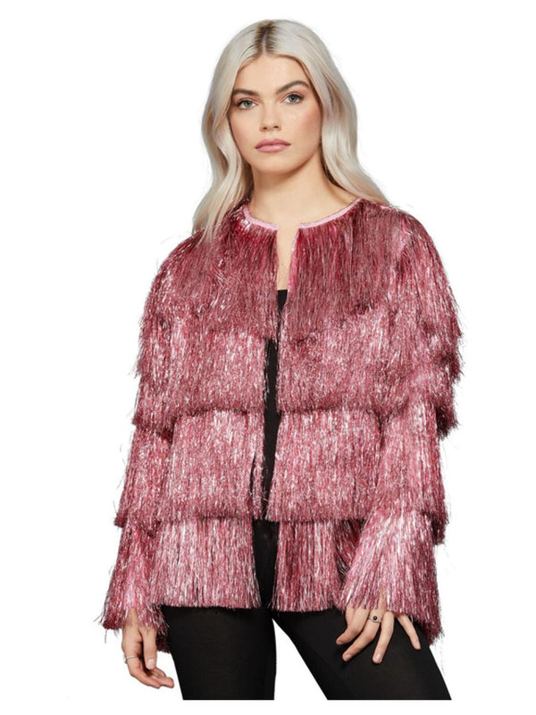 Pink Tinsel Festival Jacket