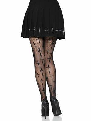 Worship Me Fishnet Tights