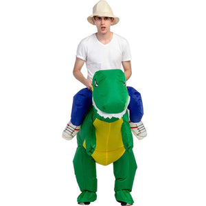 Inflatable Ride On Dinosaur Costume