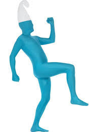 Light Blue Deluxe Morphsuit